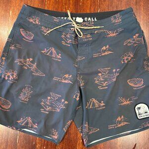 Howler Bros. Bruja Boardshorts Size 34